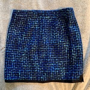 J. Crew tweed miniskirt in size 0/4